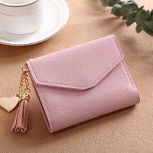 Load image into Gallery viewer, Women simple short  wallet card holders