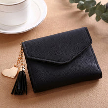 Load image into Gallery viewer, Women simple short  wallet card holders