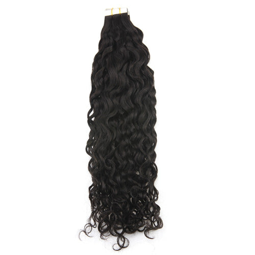 100% Real Remy Human Hair  Black Color
