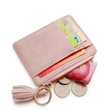 Load image into Gallery viewer, Mini women cute zipper wallet
