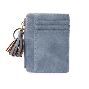 Mini women cute zipper wallet