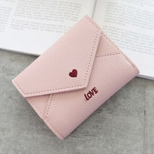 Load image into Gallery viewer, women small pink wallet