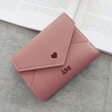 Load image into Gallery viewer, women small pink wallet
