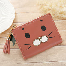 Load image into Gallery viewer, Cartoon lovely women's wallet zipper